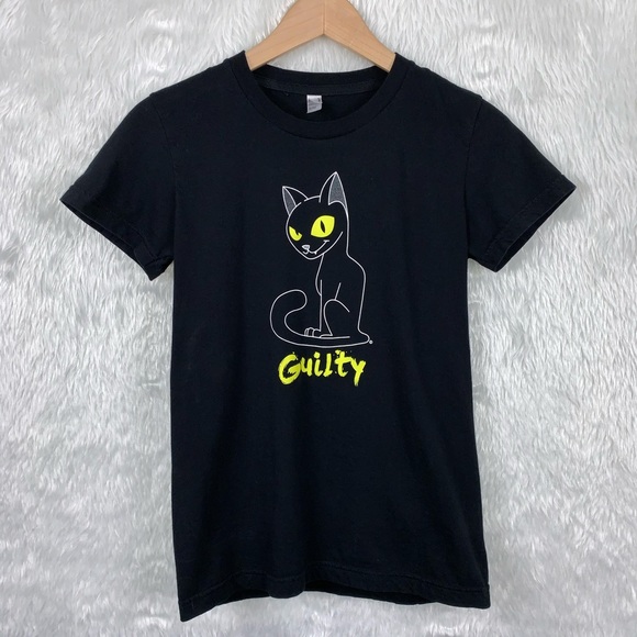 Guilty Black Cat Classic Girl Tee - Picture 3 of 5